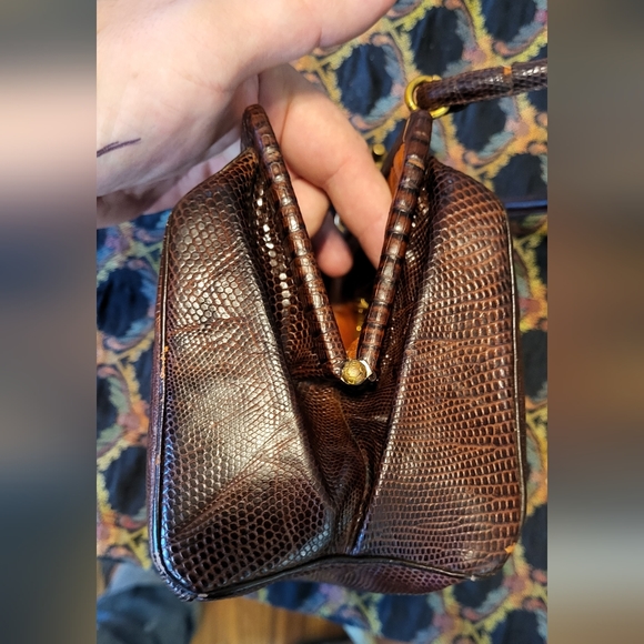 Beautiful 50s Leather Purse - Picture 13 of 16